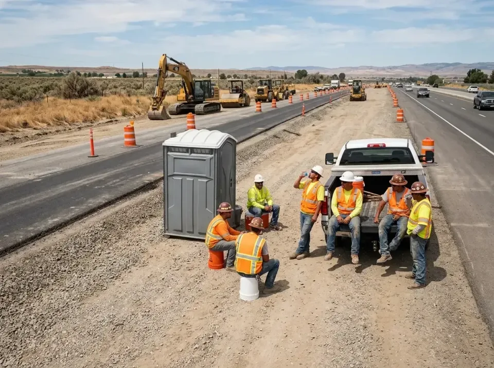 highway-road-construction-crew-007 — frequently asked questions, Porta Potty and Restroom Rentals in Pupukea, HI